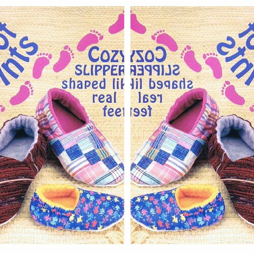 Magazine vintage ans 90.modeles chaussons couture pour enfant.pattern,tutoriels en anglais format pdf