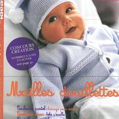 Magazine  « idéal » français en format pdf .56 modèles pour bébé,photo,patrons, tutoriels en français.
