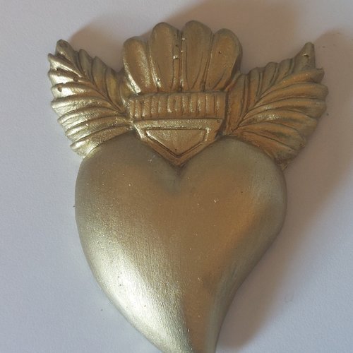 Décoration coeur ex voto