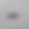 Lot 4 perles violettes verre givré diam 4mm
