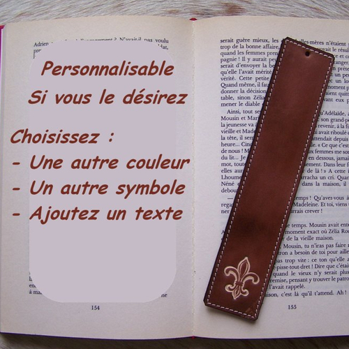 Marque-page personnalisable