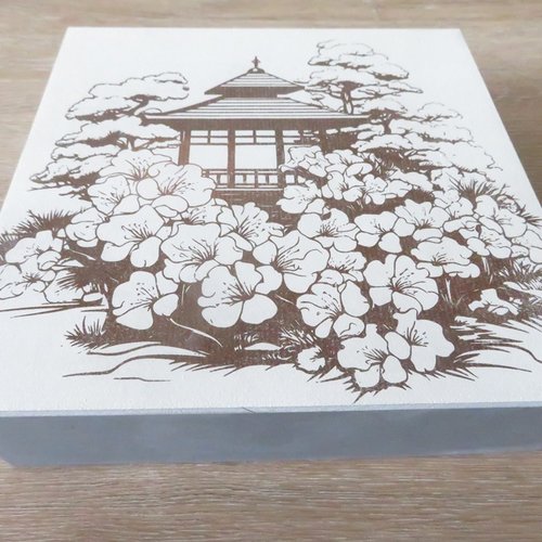 Boite en bois japon