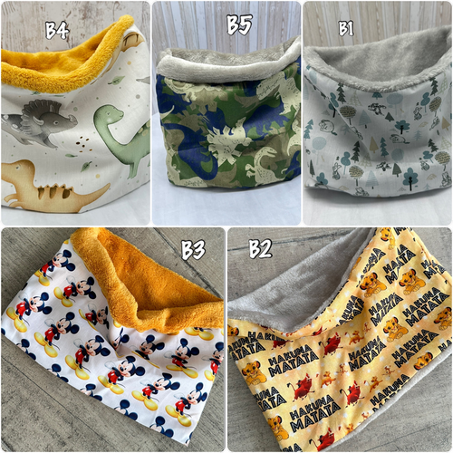 Snood garçon camion dino, cache cou dinosaure, tour de cou garçon winnie l’ourson, cache cou enfant rio lion… ateliersdisa