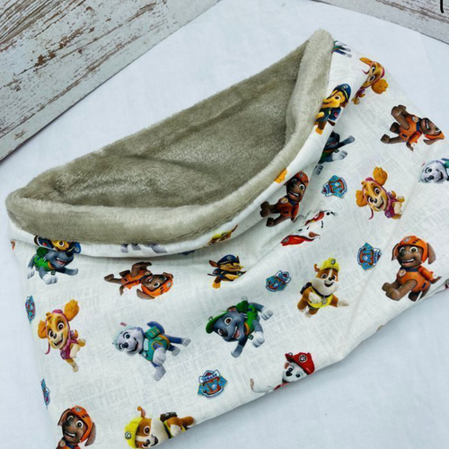 Snood garcon en polaire pat patrouille, cache cou garçon disney - ateliersdisa