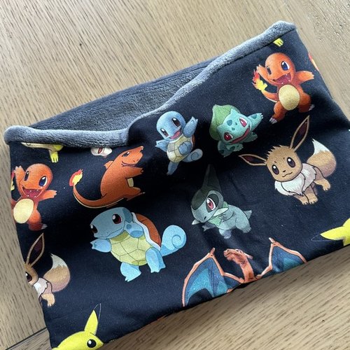 Snood garçon polaire pokémon - ateliersdisa