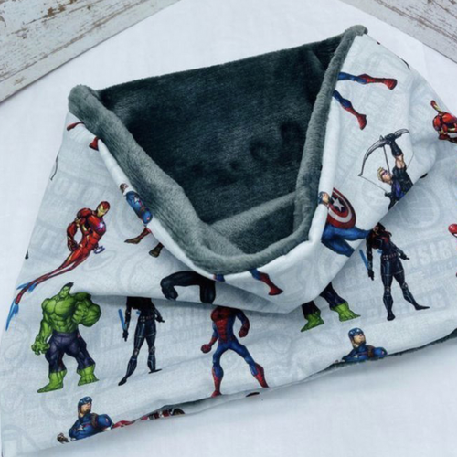 Snood garçon polaire spiderman marvel avengers - ateliersdisa