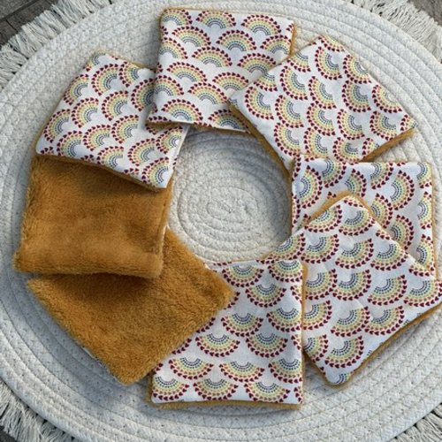 Lingettes lavable motifs lilo et stitch disney à partir lot de 8 - ateliersdisa