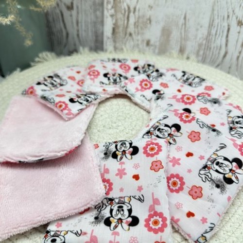 Lingettes lavable motifs lilo et stitch disney à partir lot de 8 - ateliersdisa