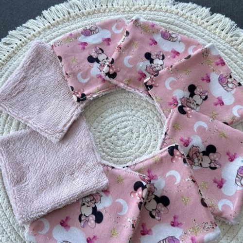 Lingettes lavable motifs lilo et stitch disney à partir lot de 8 - ateliersdisa