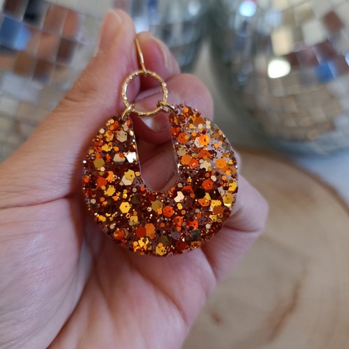 Boucles d'oreilles _ danaé _ u