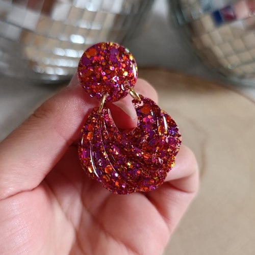 Boucles d'oreilles _ sarah