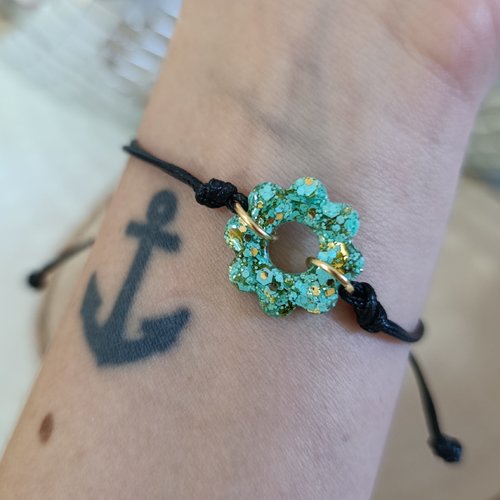 Bracelet _ océane _ fleur