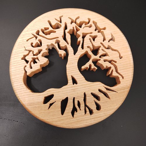 Arbre de vie dessous de plats chantourné