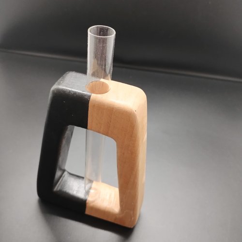 Soliflore en bois