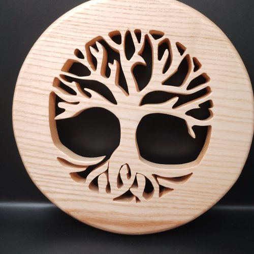Dessous de plats arbre de vie en frêne