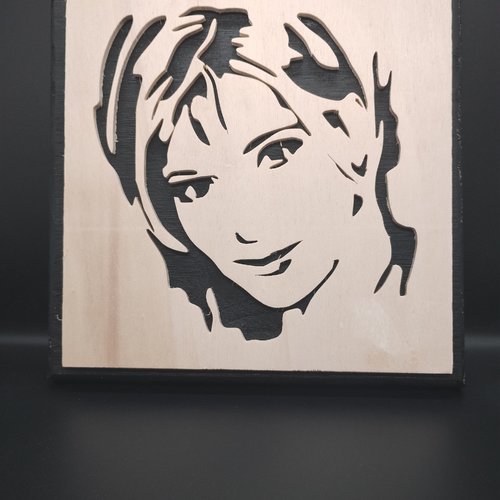 Tableau chantourné mylene