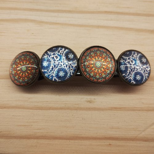 Barrettes à cabochons de 20 mm