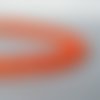 26 perles rondes sea glass tangerine 8 mm 