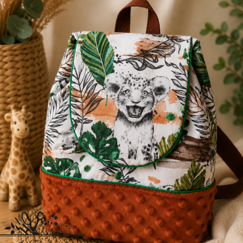 Sac maternelle safari
