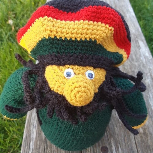 Gnome rasta, cale-porte