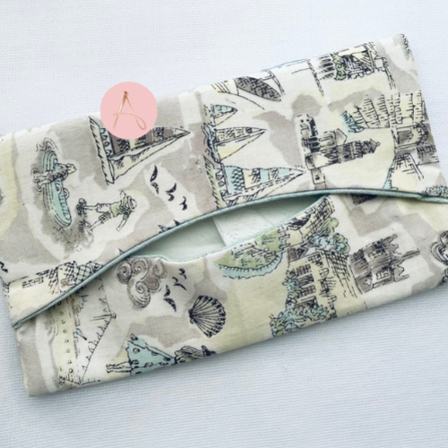 Etui à mouchoirs "paris"