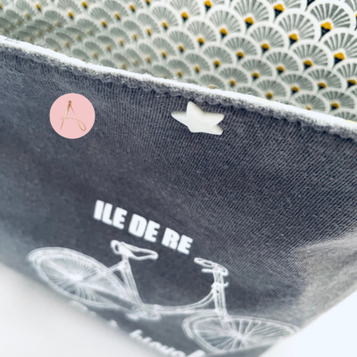 Pochette à maillot de bain grise