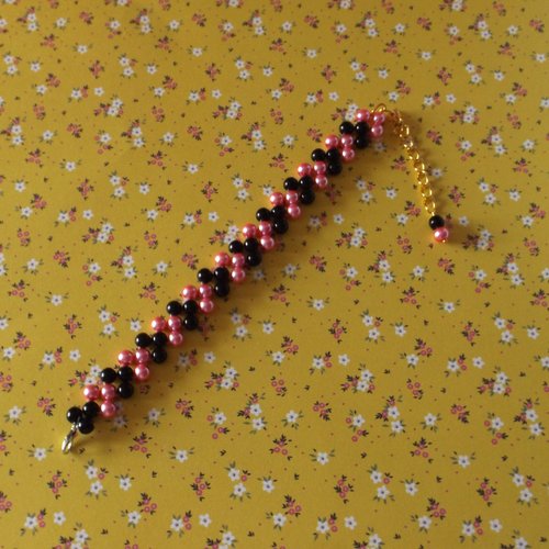 Bracelet en perles en verre