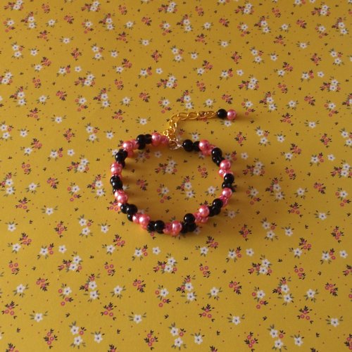 Bracelet en perles en verre