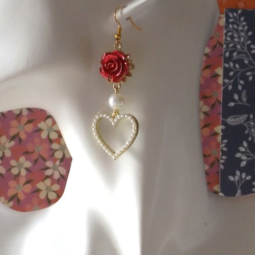 Boucles d'oreilles "baroques"