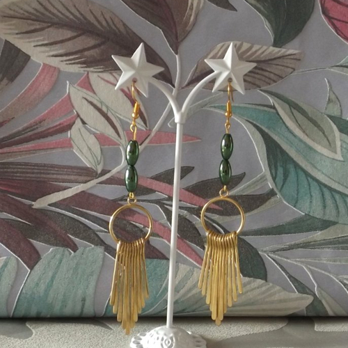 Boucles d'oreilles pendentifs