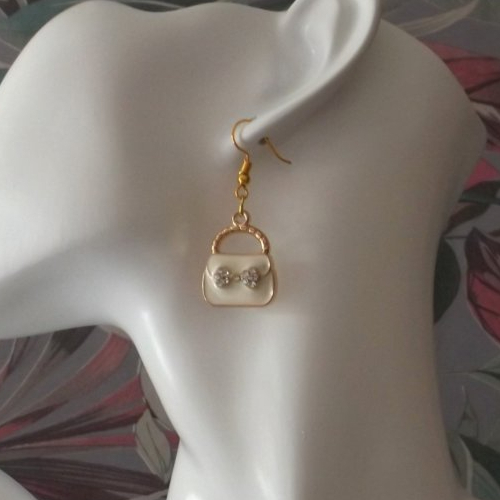 Boucles d'oreilles "petits sacs"