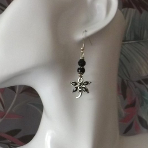 Boucles d'oreilles "libellules"