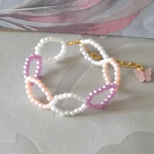 Bracelet en perles de verre