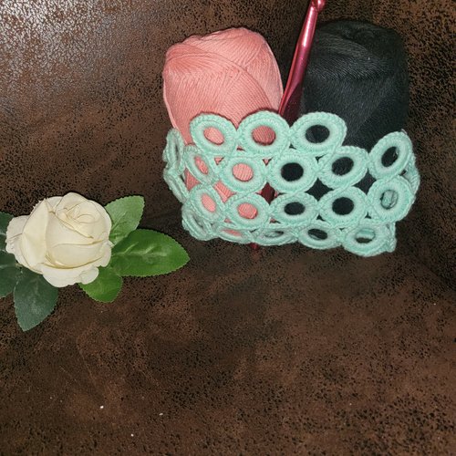 Panière au crochet