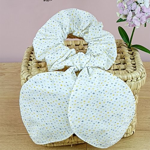 Chouchou foulard en coton