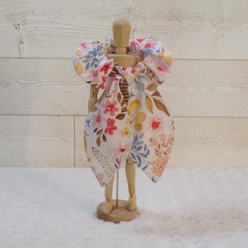 Chouchou foulard en coton
