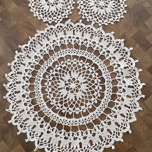 Pack napperons ronds