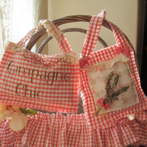 Coussinet senteur lavande fraiche " un p'tit air de provence... " - création