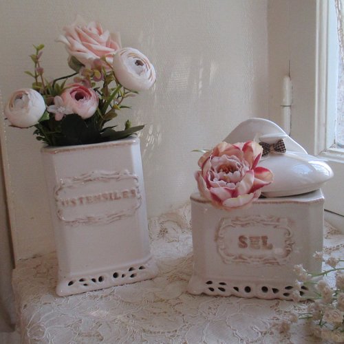 Collection porcelaine " charme d'antan " création - au grenier cosy -