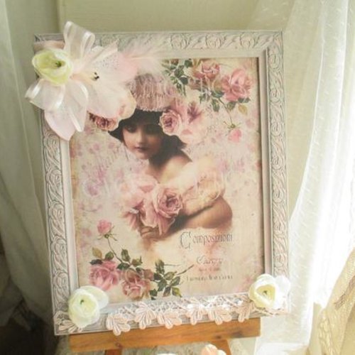 Tableau " a lovely... mother's day " création - au grenier cosy -