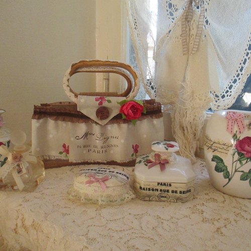 Tv bag " so british " création - au grrenier cosy -