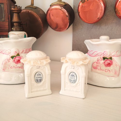 Poivre & sel " so british " création - au grenier cosy -