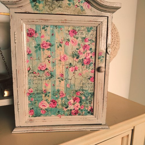 Boite à clés  " la clé des champs " création - au grenier cosy -