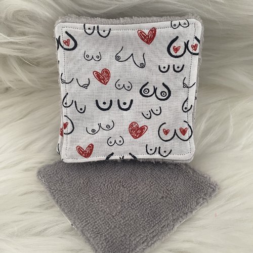 Lingettes "octobre rose"  2€ reversé à l'association "mon bonnet rose"