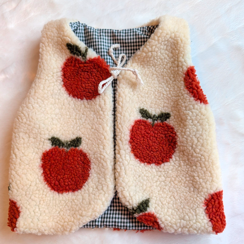 Gilet de gilet réversible 18 mois 3 ans