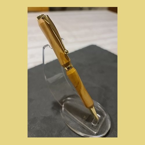 Stylo à bille en bois d'olivier