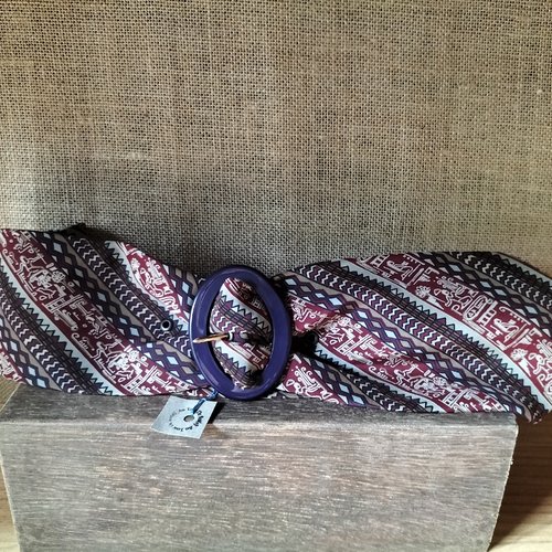 Ceinture " violette aztèque "