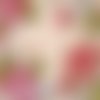 Serviette en papier roses 2