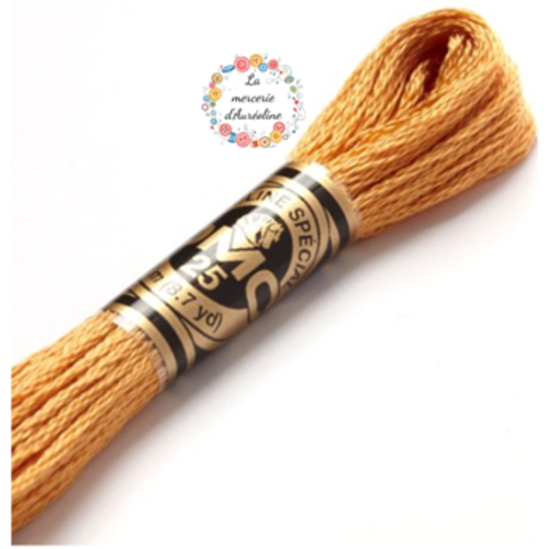 Fil à broder main dmc n°977 - caramel