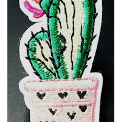 Patch "cactus en pot"
